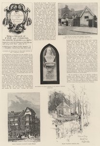 El tricentenario de Izaak Walton (litografía)