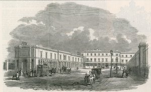 La terminal del nuevo South-Eastern Railway en London Bridge de English School
