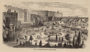 Los jardines del Terraplén del Támesis de English School