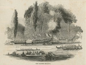 La regata del Támesis de English School