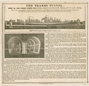 El túnel del Támesis, abierto al público todos los días de English School