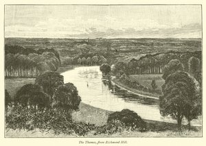 El Támesis, desde Richmond Hill de English School