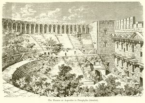 El teatro de Aspendos en Panfilia (interior)