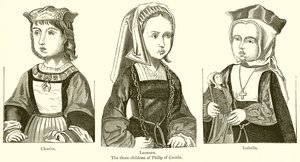 Los Tres Hijos de Felipe de Castilla de English School