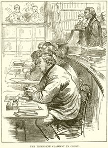 El reclamante de Tichborne en la corte de English School