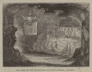 La tumba de la crucifixión, Iglesia de San Pablo, Amberes