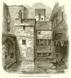 La Puerta de los Traidores, Torre de Londres de English School