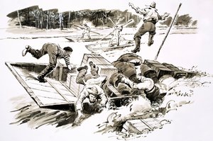 Los cazadores de tesoros: La estampida de Klondike de English School