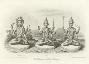 La Trimurti o Trinidad Hindú