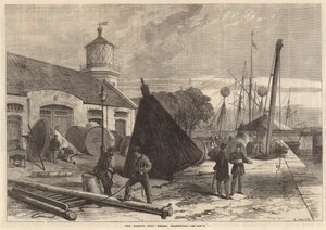 El muelle de la Trinidad, Blackwall de English School
