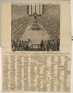 La Verdadera Manera de Sesionar del Parlamento de la Mancomunidad de Inglaterra, c. Junto con un catálogo perfecto de sus nombres y para qué lugares sirven de English School