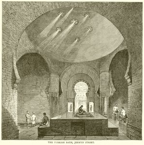 El baño turco, calle Jermyn
