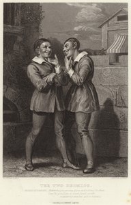 Los dos Dromios, La comedia de los errores, Acto V, Escena I