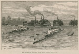 La carrera de botes de las universidades de English School