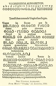 El alfabeto utópico de English School