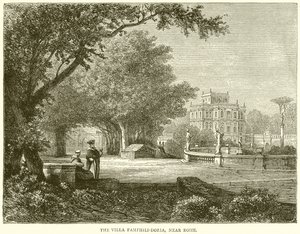 La Villa Pamphili-Doria, cerca de Roma