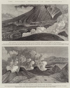 La erupción volcánica en Nueva Zelanda de English School