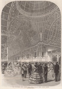 El Baile de los Voluntarios, Floral Hall, Royal Italian Opera, Covent Garden de English School