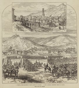 La Guerra en España (grabado) de English School