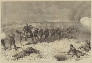 La guerra, los guardias prusianos en la batalla de Sedan de English School