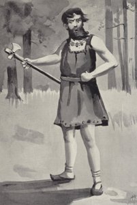 El jefe guerrero de English School