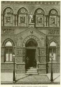 Institución Memorial Wedgwood, Burslem (Entrada Principal) de English School