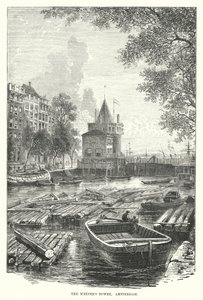 La Torre del Llorón, Amsterdam (grabado) de English School