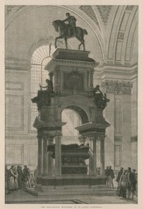 El Monumento a Wellington en la Catedral de San Pablo