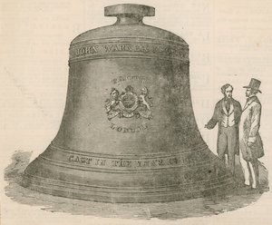 La campana del reloj de Westminster (Big Ben)