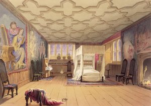 La Habitación Blanca, Casa Cotehele, c.1830-40 de English School