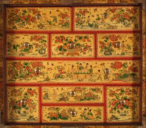 El gabinete de Witcombe, c.1697 de English School