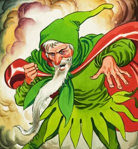 El Mago lanza su maldición de English School