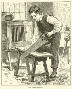 El joven carpintero de English School