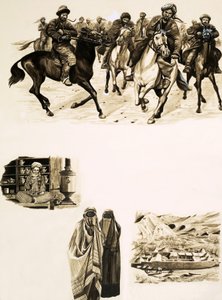 El antiguo deporte de Buz Kashi de English School