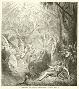 "Los ángeles de Dios subiendo y bajando", Génesis, xxviii de English School