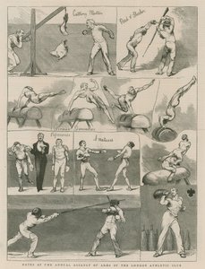 El asalto anual de armas del London Athletics Club de English School