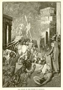 El ataque a la ciudadela de Cartago de English School