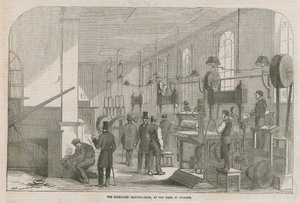 La sala de impresión de billetes de English School