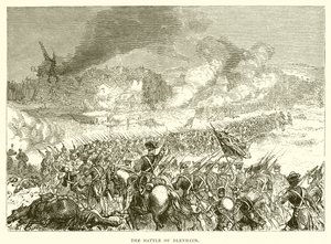 La batalla de Blenheim de English School