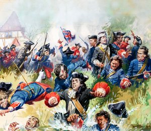 La batalla de Blenheim de English School