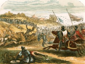 La batalla de Hastings de English School