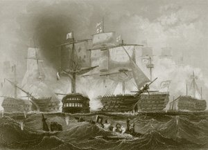 La batalla de Trafalgar de English School