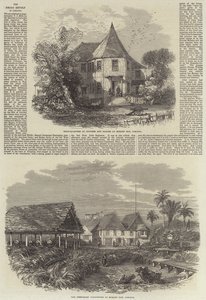 La revuelta negra en Jamaica (grabado)