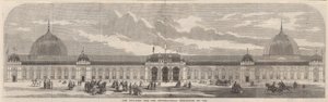 El edificio para la Exposición Internacional de 1862 de English School