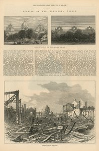 El incendio del Alexandra Palace