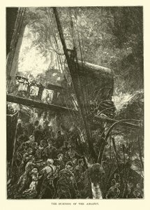 El incendio del Amazonas
