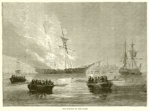 La quema del Gaspe de English School