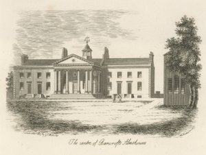 El centro de las casas de beneficencia de Bancroft de English School