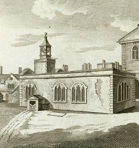 La capilla en la Torre de Londres de English School
