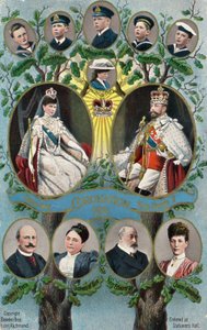 La coronación del Rey Jorge V y la Reina María